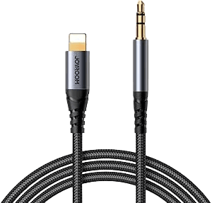 JoyRoom SY-A06 Audio-Transfer Series Lightning to 3.5mm AUX Audio Cable, 1.2 Meter Length